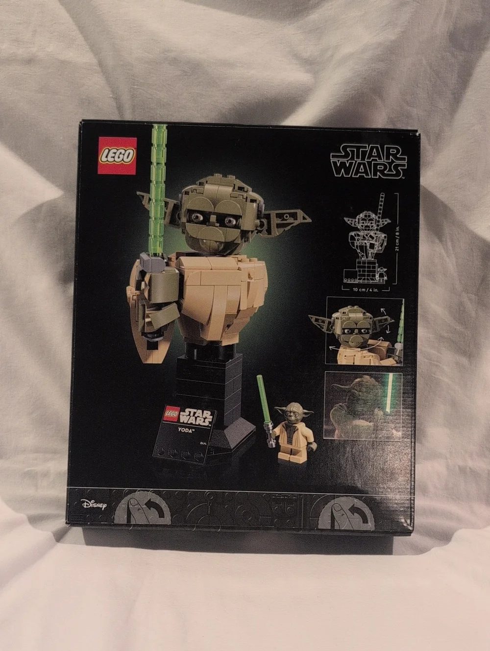LEGO Star Wars Yoda Bust Model - Green and Tan